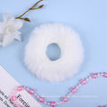 Wholesale Autumn Winter New Style Hair Elastic Band Hair Tie Custom Luxury Fur Cute Scrunchies